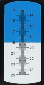 Skala - Refraktometer